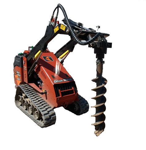 skid steer auger for rent|post hole auger rental near me.